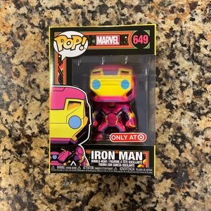 Funko POP! Marvel Iron Man #649 - Blacklight - Target Exclusive - BNIB